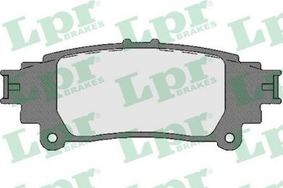 LPR 05P1746 комплект тормозных колодок, дисковый тормоз на LEXUS GS (GRL1_, GWL1_)