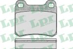 LPR 05P181 Колодки тормозн. задние MB W202 124 201 82-00 61.7X54.4X15.4 (0004209820)
