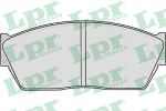 LPR 05P186 05P186 Дисковая тормозная колодка