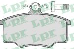 LPR 05P188 Колодки тормозные дисковые AUDI 80/100 76-86/VOLVO 340-360 81-91 передние (33449968)