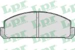 LPR 05P192 комплект тормозных колодок, дисковый тормоз на MAZDA 323 I (FA)