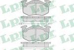 LPR 05P201 Колодки тормозные дисковые BX, Alpine (F) 83-91 95589273 (571302)
