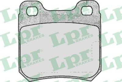 LPR 05P206 Колодки тормозные задние OPEL OMEGA A B VECTRA B SAAB 900 93-98 9-3 98-03 9-5 (9201354)