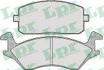 LPR 05P251 комплект тормозных колодок, дисковый тормоз на TOYOTA STARLET универсал (KP6_)
