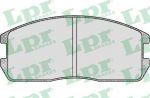 LPR 05P265 Колодки тормозные дисковые MITSUBISHI COLT/LANCER 1.2-1.5 84-92 передние (572209)