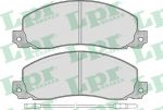 LPR 05P278 Колодки тормозные дисковые RENAULT TRAFIC 80-97г 1,6-2,1l (7701201539)