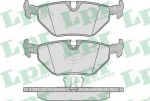 LPR 05P297 Колодки торм. диск. задние E34 E32 E36 E30 88-95 123,1X44,9X17mm 34211158266 (34212226092)