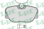 LPR 05P303 Колодки тормозные дисковые VOLVO 440/460/480 1.6-1.7 88-96 передние (571415)