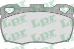 LPR 05P332 КОМПЛЕКТ ТОРМОЗНЫХ КОЛОДОК, ДИСКОВЫЙ ТОРМОЗ