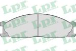 LPR 05P379 Колодки тормозные дисковые Ford Maveric -98 (572373)