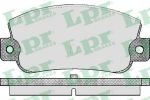 LPR 05P410 КОМПЛЕКТ ТОРМОЗНЫХ КОЛОДОК, ДИСКОВЫЙ ТОРМОЗ