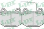 LPR 05P434 комплект тормозных колодок, дисковый тормоз на ALFA ROMEO 75 (162B)