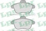 LPR 05P478 Колодки тормозные дисковые PEUGEOT 605 2.0-3.0 89-99 передние (425089)