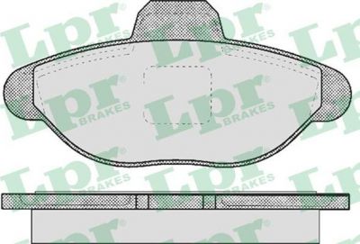 LPR 05P483 05P483 Дисковая тормозная колодка