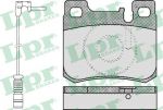 LPR 05P485A комплект тормозных колодок, дисковый тормоз на MERCEDES-BENZ 190 (W201)
