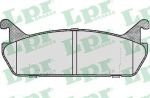 LPR 05P513 Колодки тормозные дисковые зад. 323 IV 1,8 89-94 APPLAUSE 89-97, SUZUKI Baleno 1,8/1,9TD 96-02 0449287102 (BL782643Z)