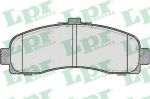 LPR 05P539 Колодки тормозные дисковые NISSAN MICRA 1.0-1.5D 92-03 передние (410606F626)