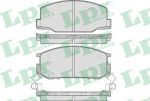 LPR 05P553 Колодки тормозные дисковые передние дисковые TOYOTA PREVIA 05.90-07.96 128.4X52X15.5mm (0449128351)
