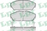 LPR 05P555 Колодки тормозные дисковые HONDA ACCORD 2.0 85-89/PRELUDE 2.0 86-92 передние (572309)