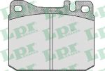 LPR 05P572 Колодки тормозные дисковые VOLKSWAGEN LT28-35/LT40-55 75-96 передние (281698151B)