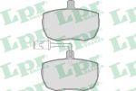 LPR 05P590 Колодки тормозные дисковые RANGE ROVER 11 D 07/1970- 07/1994 (571442)