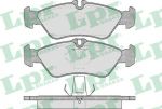 LPR 05P610 Колодки тормозные задние MB W460 W463 SPRINTER (901-904) VW LT 97>07 156,4x54,8x18,5mm (0024206020)