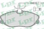 LPR 05P620 Колодки тормозные передние CITROEN XSARA PEUGEOT 406 607 (425160)
