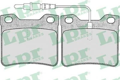 LPR 05P623 Колодки тормозные задние PEUGEOT 406 95-04 607 00- (425081)