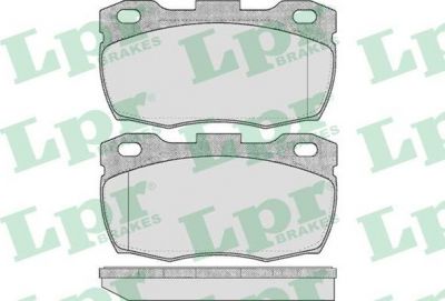 LPR 05P626 05P626 Дисковая тормозная колодка