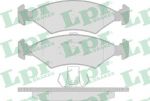 LPR 05P628 Колодки тормозные передние FORD ESCORT FIESTA 84-02, SIERRA 82-93 95-02 PUMA 97-00 MAZDA 121 96- (6704268)