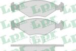 LPR 05P632 КОМПЛЕКТ ТОРМОЗНЫХ КОЛОДОК, ДИСКОВЫЙ ТОРМОЗ