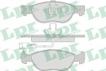 LPR 05P646 Колодки тормозные дисковые ALFA 145/146/FIAT BRAVO -01/PUNTO 01- передние с датчиком (571883)