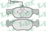 LPR 05P652 Колодки тормозные дисковые ALFA 145/146/FIAT BRAVO/PUNTO -01 передние (9947629)