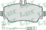 LPR 05P670A комплект тормозных колодок, дисковый тормоз на MERCEDES-BENZ A-CLASS (W168)
