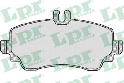 LPR 05P671 Колодки тормозные передние MB A-CLASS W168 97-04 (1684200720)
