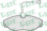 LPR 05P773 Колодки тормозные дисковые FIAT Ducato 1,9D/1,9TD/2,0/2,5D/2,5TDI 94->02 9948626 (573060)