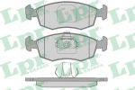 LPR 05P785 Колодки тормозные дисковые FIAT DOBLO/PALIO/PUNTO/STRADA 1.2-1.9 99- передние (77362180)