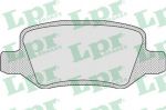 LPR 05P850 Колодки тормозные задние MB W168 W169 W245 W414 VANEO (1694200420)