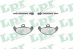 LPR 05P883 05P883 Дисковая тормозная колодка