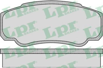 LPR 05P885 Колодки тормозные задн. CITROEN JUMPER FIAT DUCATO PEUGEOT BOXER 94> (9949408)