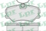 LPR 05P930 комплект тормозных колодок, дисковый тормоз на PEUGEOT 405 I Break (15E)