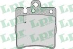 LPR 05P957 Колодки тормозные задние MB W203 00> A208 A209 CLK (A0034205220)