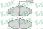 LPR 05P964 Колодки тормозные CITROEN JUMPER/FIAT DUCATO/PEUGEOT BOXER 98-02 передние