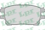 LPR 05P999 Колодки тормозные дисковые TOYOTA PREVIA 00- передние (0446528490)