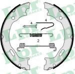 LPR 08719 комплект тормозных колодок, стояночная тормозная с на CHRYSLER 300 C Touring (LX)