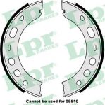 LPR 09000 Колодки тормозные барабанные PORSCHE 911/924/928/968/BOXTER/CAYMAN (98635209710)