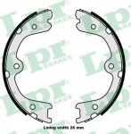 LPR 09880 Колодки тормозные барабанные NISSAN FRONTIER NAVARA PATHFINDER 190x33mm (44060EA025)