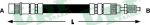 LPR 6T46007 тормозной шланг на PEUGEOT 405 I Break (15E)