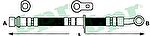 LPR 6T47489 Шланг тормозной HONDA CIVIC 91-01 задний левый (PHD395)