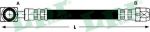 LPR 6T47681 Шланг тормозной MINI COOPER/ONE 01- передний